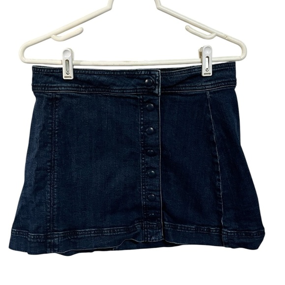 Free People Jean Skirt Sz 8 - Picture 1 of 9